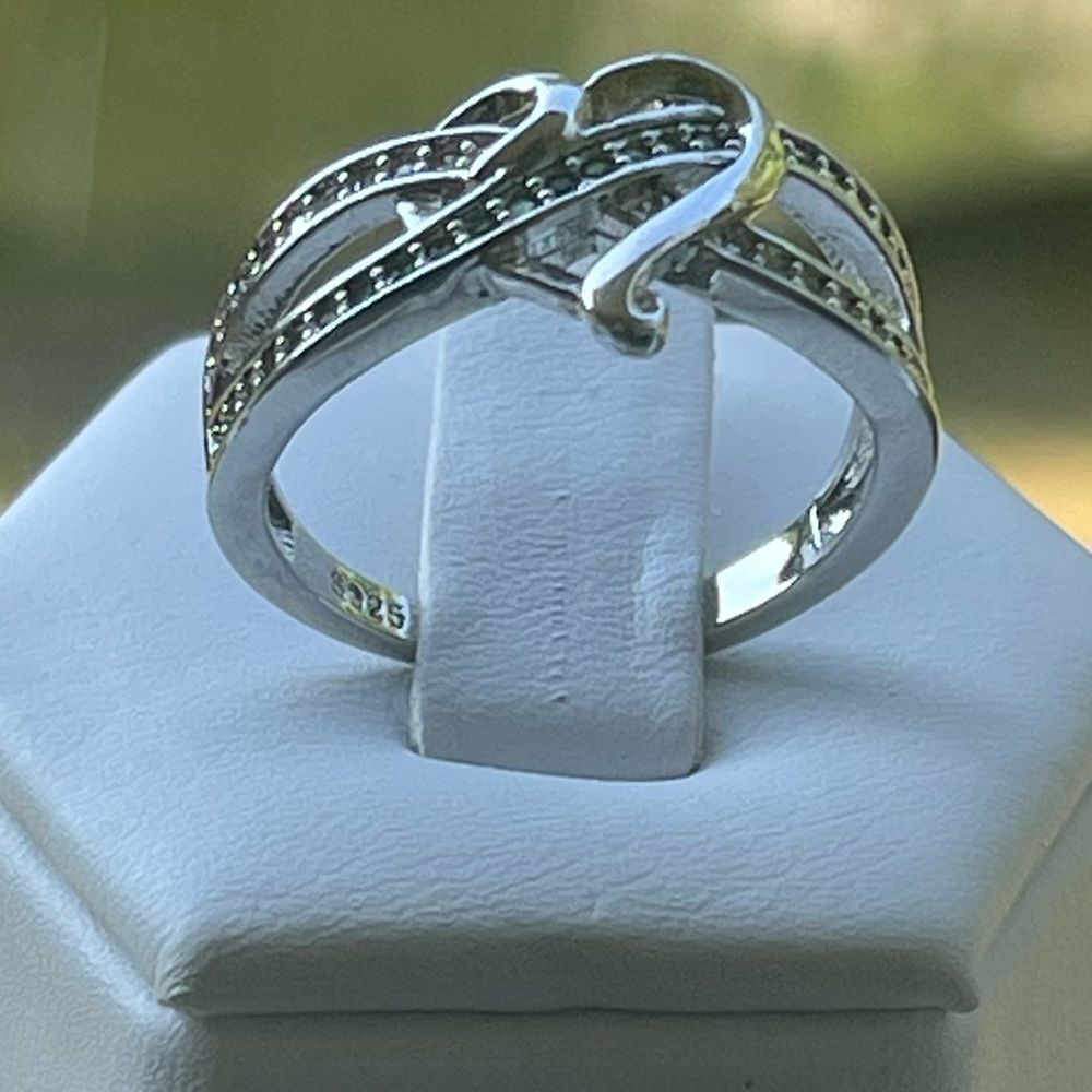 BRIDAL WEDDING RING ENEGAGMENT RING - Picture 7 of 10